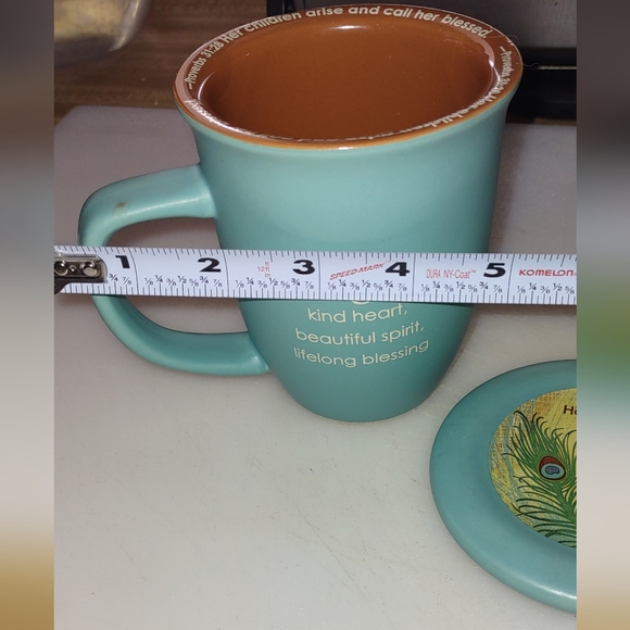 Her Children Arise And Call Her Blessed' Tea mug +bagHolder Lid 12oz Great Gift - Picture 9 of 9